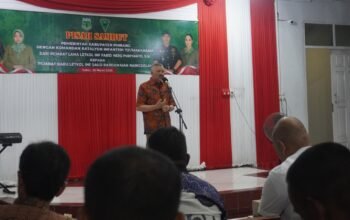 Sinergi Tanpa Batas Bupati Pinrang Sambut Danyonif 721/Makkasau yang Baru