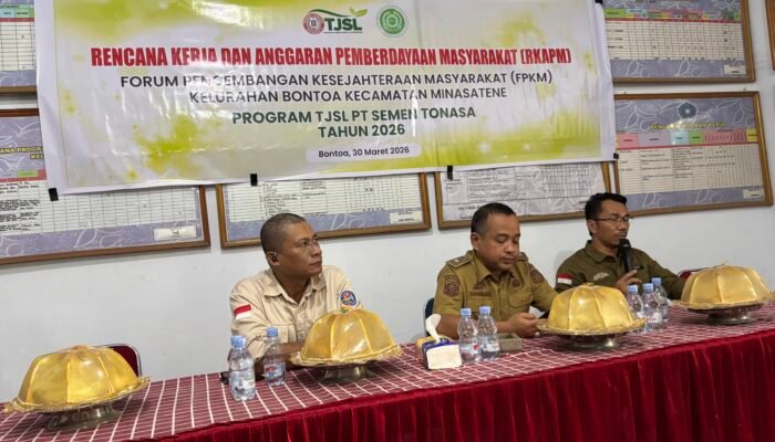Forum TJSL Kelurahan Bontoa Gelar Musrenja Penyusunan Program RKAPM Tahun 2026