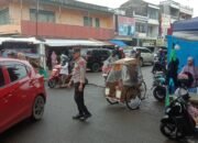 Polsek Pangkajene Intensifkan Patroli dan Pengaturan Lalu Lintas di Ruko Palampang Jelang Idul Fitri 1447 H