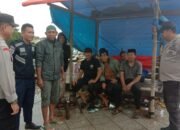 Personel Polsek Pangkajene Gelar Patroli dan Cooling System di Pasar Sentral Mappasaile