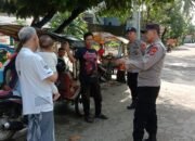 Polsek pangkajene giatkan patroli di pemukiman warga kec.pangkajene pasca lebaran