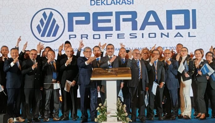 PERADI Profesional Resmi Dideklarasikan, Dorong Penguatan Etika dan Integritas Profesi Advokat