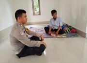 Bhabinkamtibmas Lanne Gencar Berikan Himbauan Kamtibmas Lewat Door to Door System