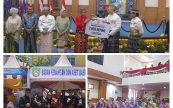 Gubernur Salurkan Bantuan Rp10 Miliar dan Resmikan Pameran Pembangunan pada HUT ke-66 Pangkep
