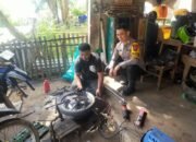 Cegah Gangguan Kamtibmas, Bhabinkamtibmas Bulu Tellue Minta Bengkel Stop Layani Knalpot Racing