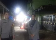 Bhabinkamtibmas Polsek Pangkajene Pastikan Pesta Pernikahan Warga Jagong Berjalan Aman dan Kondusif