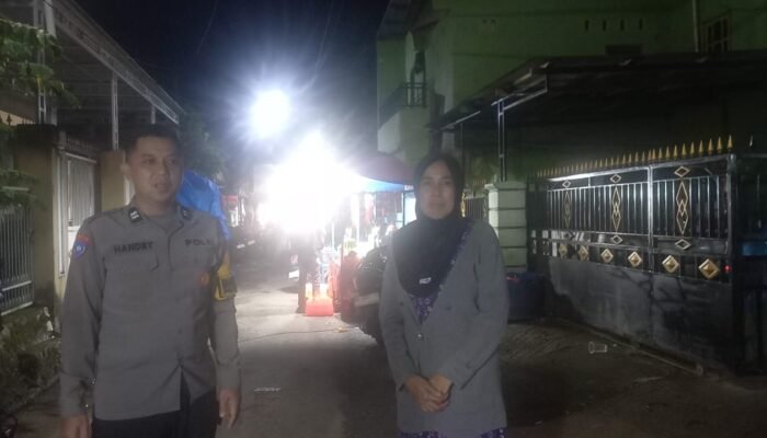 Bhabinkamtibmas Polsek Pangkajene Pastikan Pesta Pernikahan Warga Jagong Berjalan Aman dan Kondusif