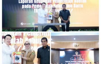 Pemkab Barru Serahkan LKPD Unaudited Tahun 2025 kepada BPK RI Perwakilan Sulsel