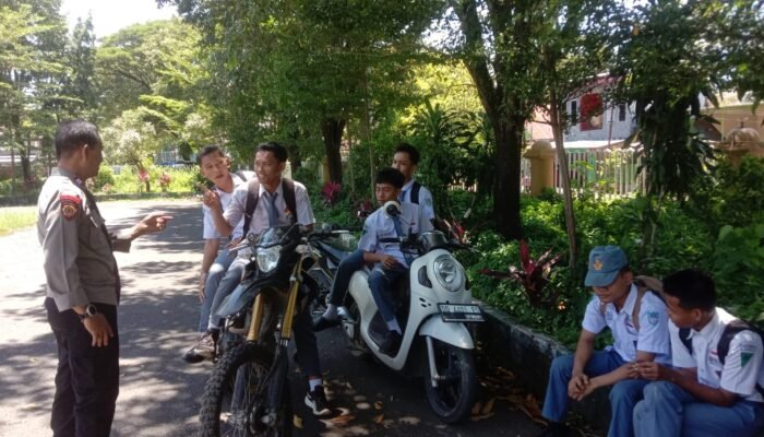 Polsek Pangkajene Intensifkan Patroli dan Himbauan Kamtibmas di Kelurahan Jagong