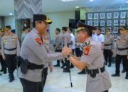 Kapolda Sulsel Pimpin Upacara Penyerahan Jabatan Karolog Polda Sulsel dalam Rangka Purna Tugas