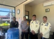 Pererat Kemitraan, Bhabinkamtibmas Ma’rang Datangi Pos Security Ponpes Shohwatul Is’ad