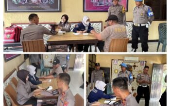 Pastikan Kondisi Prima, Personel Polsek Segeri Ikuti Pemeriksaan Kesehatan oleh Bidokkes Polres Pangkep