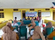 Bhabinkamtibmas Desa Bantimurung Sampaikan Pesan Kamtibmas Saat Bintek Kesehatan di Kantor Desa