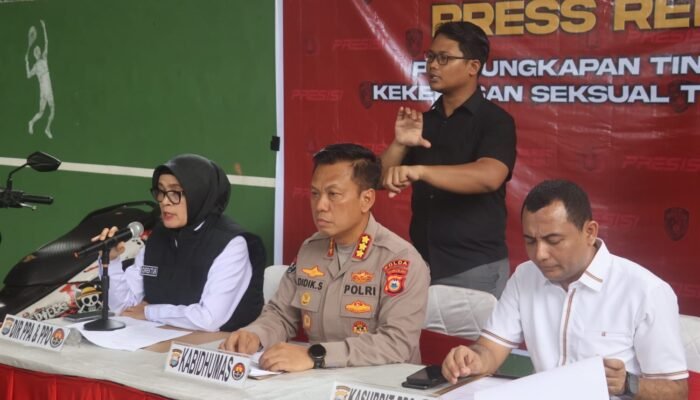 Ditres PPA dan PPO Polda Sulsel Gelar Konferensi Pers, Tiga Pelaku Kekerasan Seksual terhadap Anak Diamankan