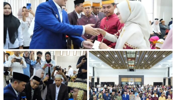 Kabupaten Pangkajene dan Kepulauan Gelar Nikah Massal 66 Pasangan di HUT ke-66, Muhammad Yusran Lalogau Tekankan Kepastian Hukum Pernikahan
