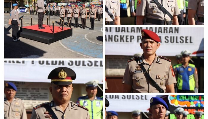 Empat Jabatan Strategis Berganti di Polres Pangkep, Ini Nama-Namanya