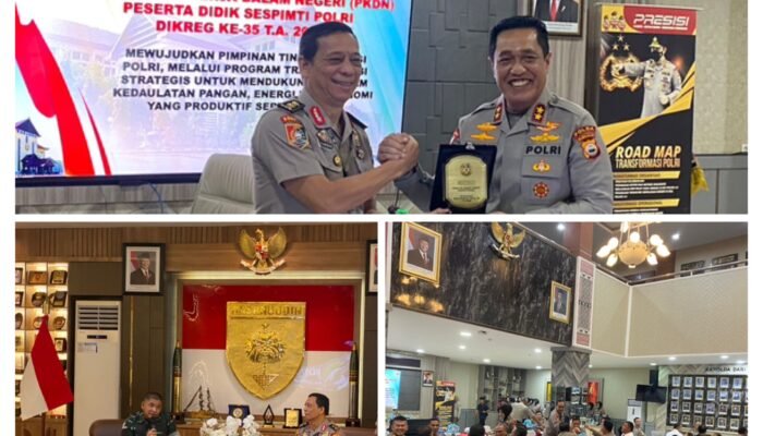 Kapolda Sulsel Terima PKDN Sespimti Dikreg 35, Bahas Penguatan Kepemimpinan dan Kolaborasi Lintas Sektor