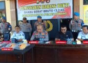 Polres Pinrang Musnahkan 3,2 Kilogram Sabu Senilai Rp3,8 Miliar, Selamatkan Puluhan Ribu Jiwa