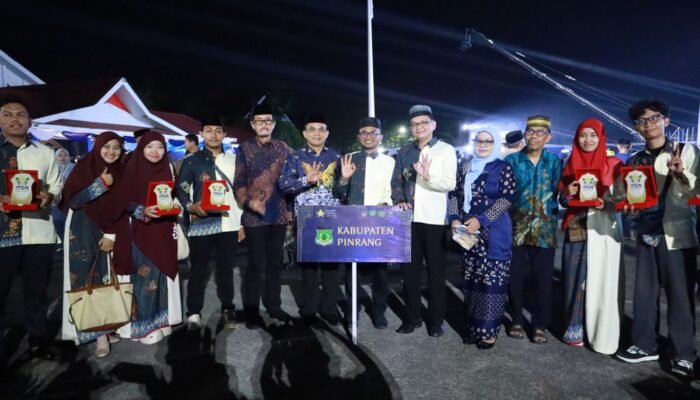 Kafilah Pinrang Pertahankan Posisi Juara Umum III di Ajang MTQ ke-34 Tingkat Provinsi