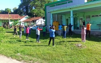 Prioritaskan Kesehatan “Garda Terdepan”, Puskesmas Nita Gelar Skrining dan Tes Kebugaran bagi Nakes
