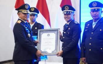 Dua Pegawai Rutan Pinrang Raih Penghargaan Ditjenpas pada Tasyakuran Hari Bakti Pemasyarakatan Ke-62