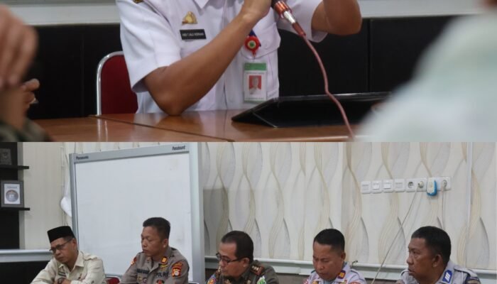 Sekda Pinrang Pimpin Rapat Persiapan Pemberangkatan Calon Haji Tahun 1447 H.