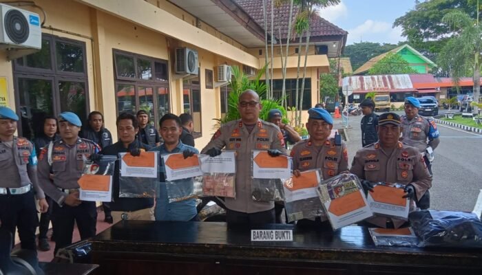 Polisi Bekuk Sindikat Pembobol Brankas Lintas Provinsi Pelaku Merupakan Residivis