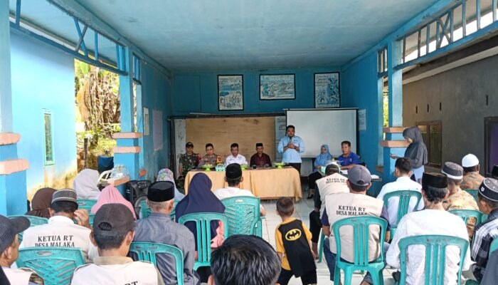 Tiga Pilar Desa Malaka Ajak Warga Dukung Program Makan Bergisi Gratis