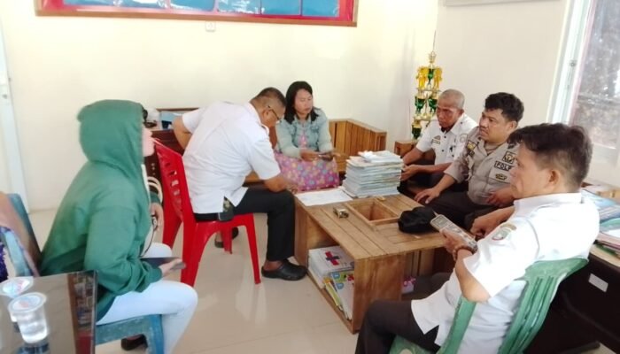 Bhabinkamtibmas Mappasaile Selesaikan Masalah Utang Piutang dengan Problem Solving