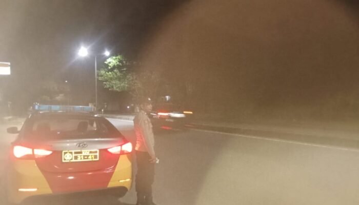 Antisipasi Gangguan Kamtibmas, Polsek Mandalle Intensifkan Patroli Malam di Titik Rawan