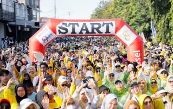 Jalan Santai Meriahkan Hari Jadi Barru ke-66, 5.333 Peserta Sematkan Semangat Kebersamaan
