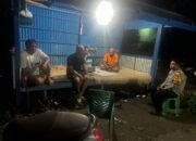 Bhabinkamtibmas Ma’rang Sambang Malam, Ajak Warga Jaga Kamtibmas