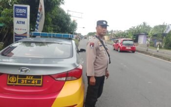 Antisipasi Laka Lantas dan Tindak Kriminalitas, Polsek Mandalle Intensifkan Patroli Sore