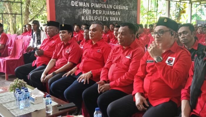 Musancab PDIP Sikka, AHP: Terlibat Politik Harus Ada Rasa Berbuat untuk Rakyat