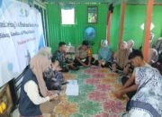 Sinergi TNI-Polri, Bhabinkamtibmas dan Babinsa Mappasaile Dampingi Monev Posyandu di Kp. Solo