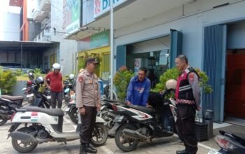 Jaga Kondusifitas, Polsek Pangkajene Rutin Gelar Patroli Presisi Siang Hari