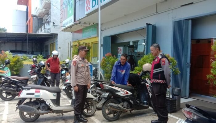 Jaga Kondusifitas, Polsek Pangkajene Rutin Gelar Patroli Presisi Siang Hari