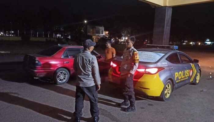 Cegah Kriminalitas Malam, Polsek Pangkajene Gencarkan Patroli Mobile ke Objek Vital dan Pemukiman