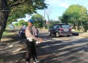 Polsek Ma’rang Turunkan Personel Commander Wish Demi Kelancaran Aktivitas Warga