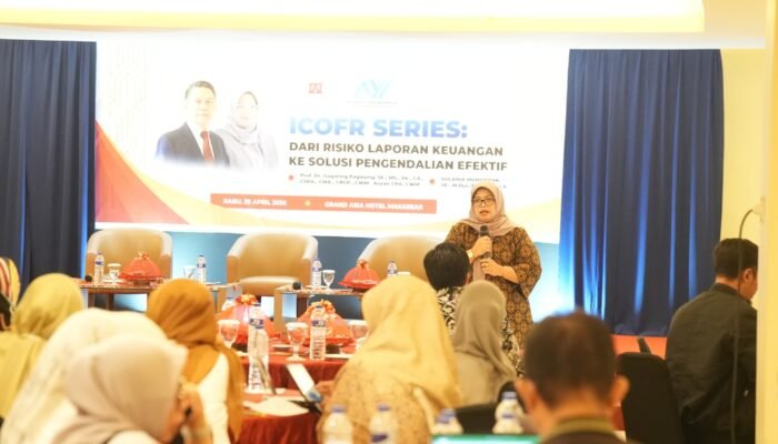 Direktur Keuangan PT Semen Tonasa Jadi Pembicara pada ICOFR Series