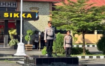 Tingkatkan Pengamanan, Polres Sikka Latih Satpam Gada Pratama Gelombang VIII