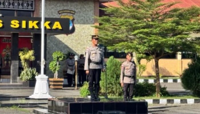 Tingkatkan Pengamanan, Polres Sikka Latih Satpam Gada Pratama Gelombang VIII