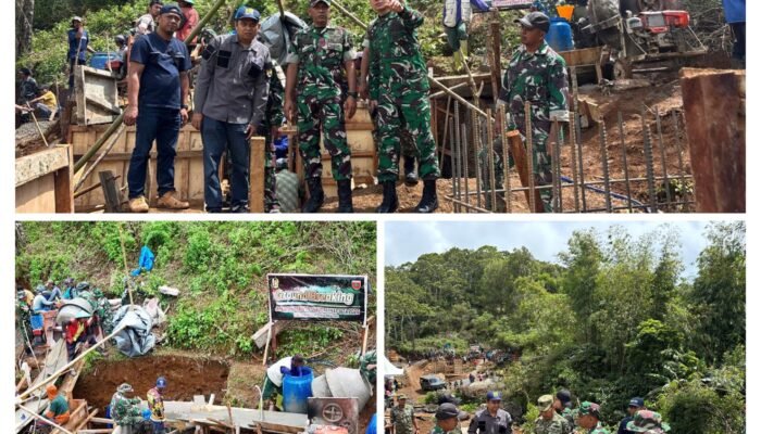 Jembatan Garuda Dibangun di Perbatasan Pangkep-Maros, Akses Warga Tompobulu-Rampe Gading Kian Aman
