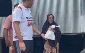 Andi Ichsan Pimpin Kegiatan Sosial DPD PSI Pinrang