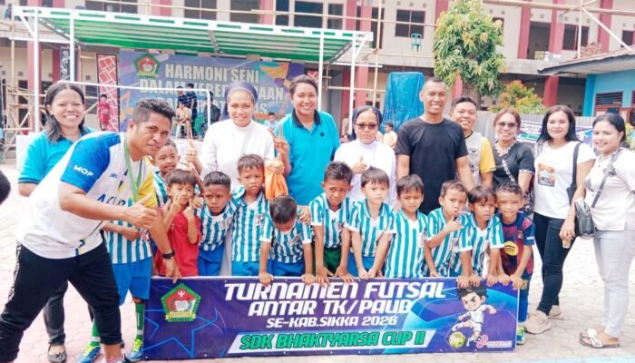 Panti Rini Raih Juara Satu Turnamen Futsal Antar TK PAUD Bhaktyarsa Cup 2026