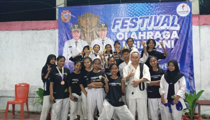 Festival Olahraga Pelajar Usia Dini 2026 Cabor Kempo di Kota Ende, Kenshi Pelajar Kabupaten Sikka meraih 5 Emas, 2 Perak, 10 Perunggu