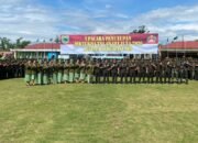 Danrindam XVIII/Kasuari Tutup Pendidikan Diktukba TNI AD Gel II TA 2026 : 153 Prajurit Resmi Sandang Pangkat Sersan Dua