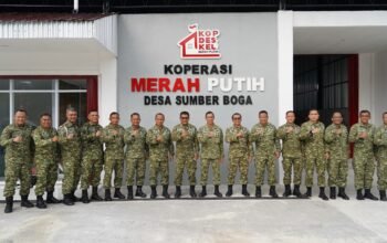 Pangdam XVIII/Kasuari Hadiri Peresmian 1.061 Gedung Koperasi Merah Putih Se-Indonesia : Dorong Kebangkitan Ekonomi Rakyat dari Papua Barat
