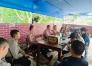 Kapolsek Segeri Pimpin Anev Bulan Mei, Tekankan Profesionalisme dan Pelayanan Prima