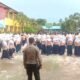 Personel Polsek Pangkajene Patroli dan Beri Imbauan Kamtibmas kepada Siswa Usai Ujian Akhir